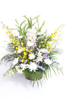 供花アレンジメント（和花）１万円コース